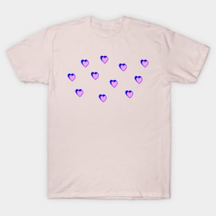 3D Hearts T-Shirt